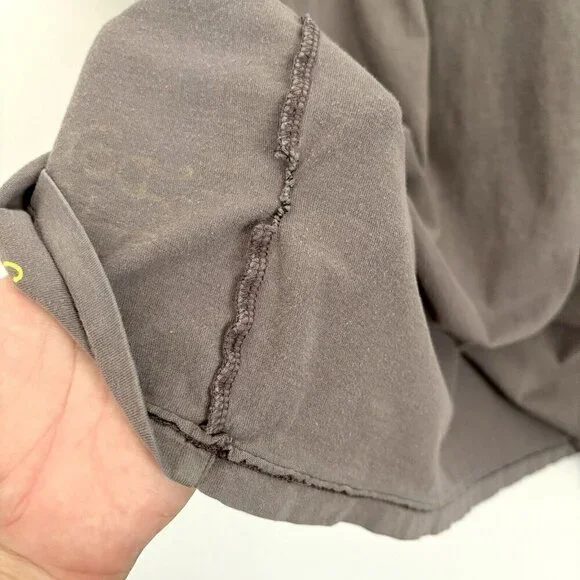 Ed Hardy by Christian Audigier Gray Skull Bones Short Sleeve T-Shirt Men’s XXL - Picture 9 of 9